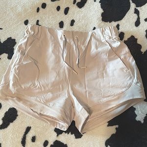 White Lululemon Shorts